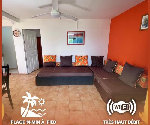 Cosy T2 dans village de pêcheurs, plage à pied