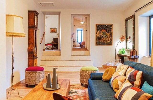 Cottage in a stone farmhouse in the heart of a vineyard estate in Pic Saint-Loup
