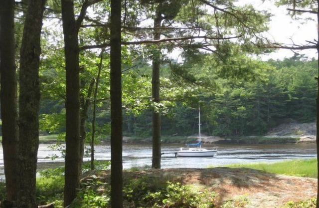 Cottage Overlooking Water