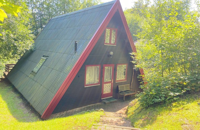 Cottage with large terrace in the vacation park at the Twistesee, Bad Arolsen