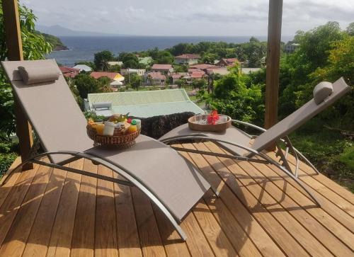Cottages Les 3 Rochers - Vue sur mer