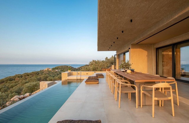 Country House 'Myporos' with Sea View, Wi-Fi and Air Conditioning