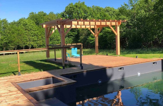 Country house, natural swimming pool Boisse, Issigeac near Bergerac, Dordogne
