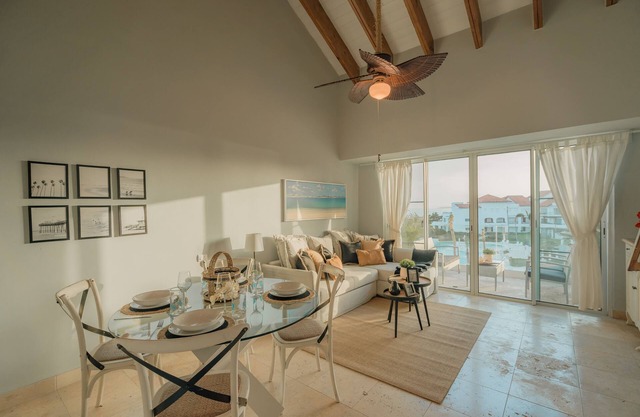COZIEST 2 BEDROOM LOFT WITH PRIVATE BEACH AT CAP CANA