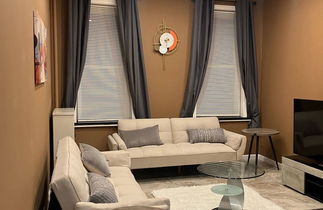 Cozy 1 bedroom suite in tree lined block Near Kings Theatre in Brooklyn, NY.