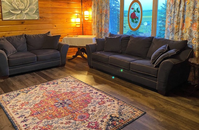 Cozy 4 bedroom cabin on secluded, charming farm