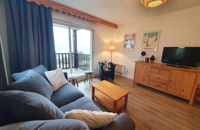 Cozy 8-person apt in Peyragudes, spa and ski access
