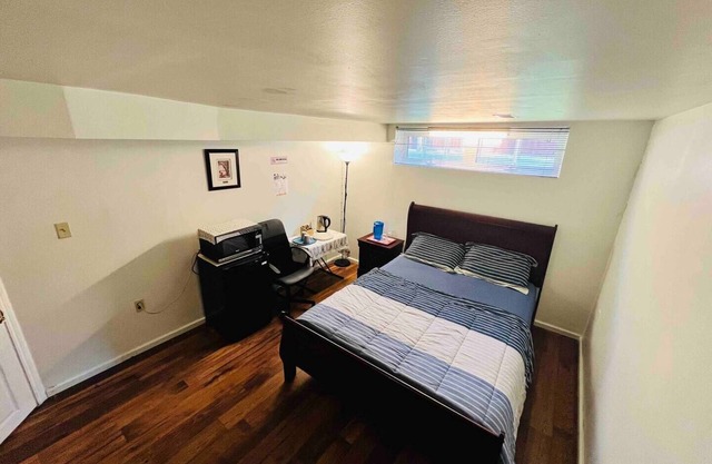 Cozy and Private Bedroom in a Basement with complete Washroom