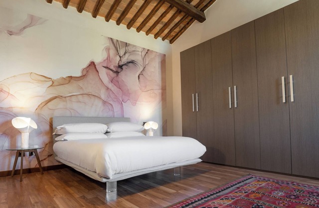 Cozy attic in a prestigious historic building, medieval center Viterbo