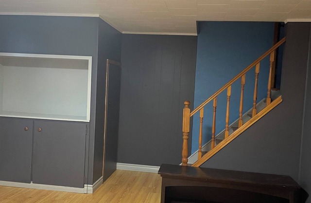 Cozy basement room across from the beautiful Otonobee River.