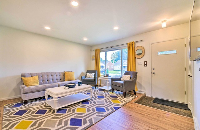 Cozy Center Line Home w/Fenced Yard & Office