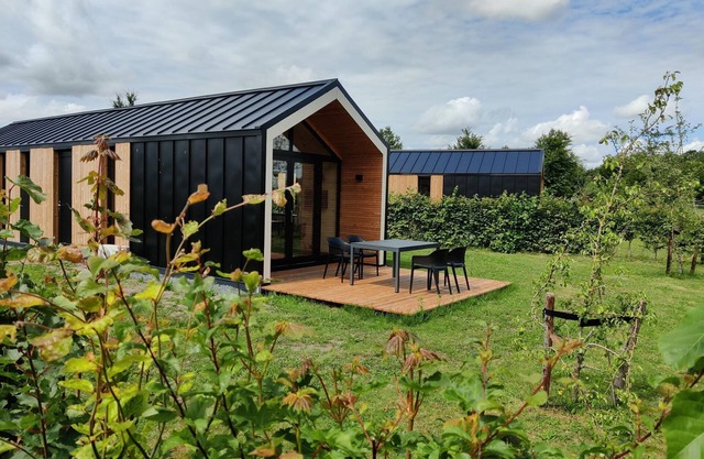Cozy chalet with AC, located at the Kuinderbos