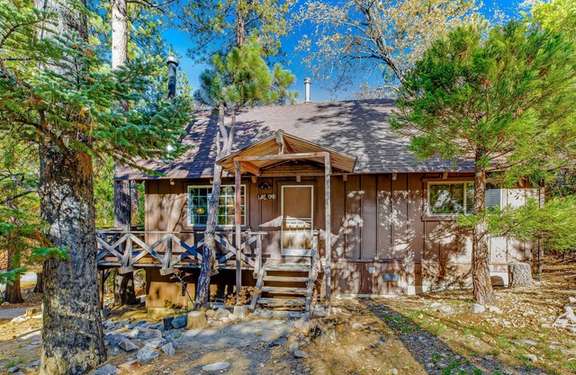 Cozy dog-friendly cabin with WiFi, fireplace, deck & washer/dryer