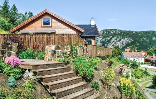 Cozy Home In Farsund With Sauna