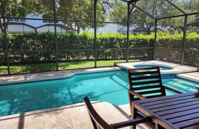 Cozy home with private pool and spa