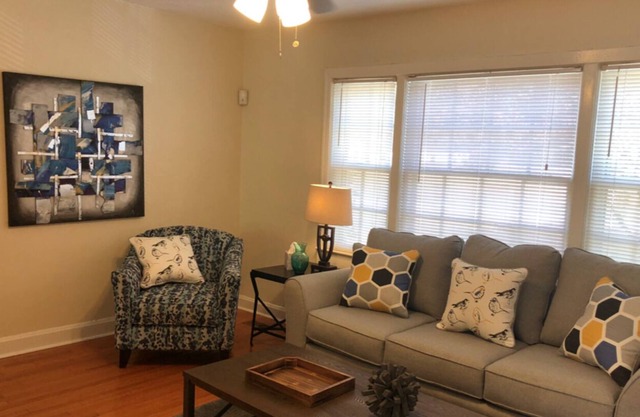 Cozy little yellow jewel box home away from home