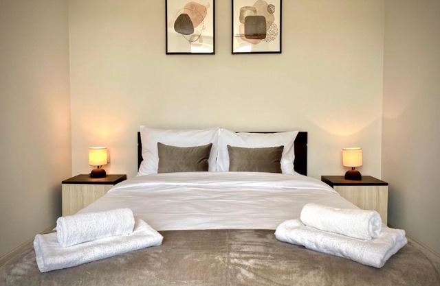 Cozy & Modern 1BR Apart for 4 guests next to Medical University & Free parking