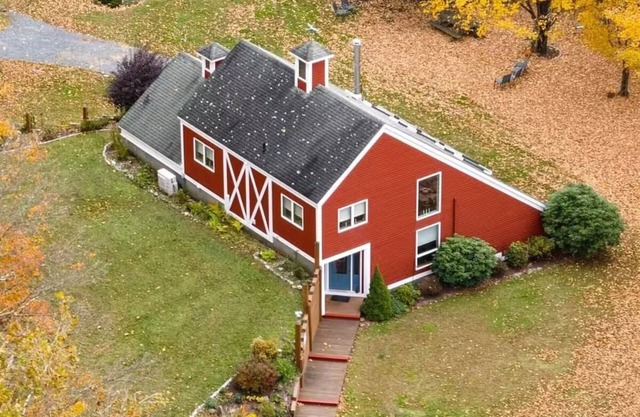 Cozy Rustic Farmhouse With Wood Stove