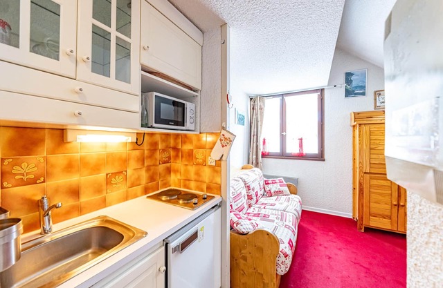 Cozy studio 3 pers, near slopes in Saint-François-Longchamp
