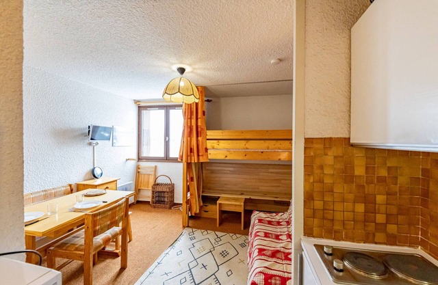 Cozy studio in Saint François Longchamp, sleeps 3, 19m², near slopes