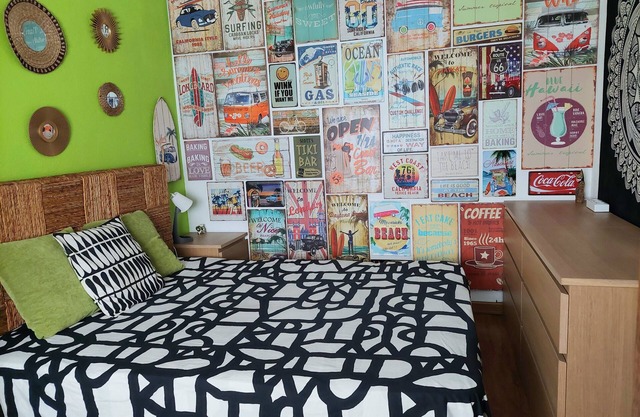 Cozy small ground floor house for 4, 600 m from beach and close to city center