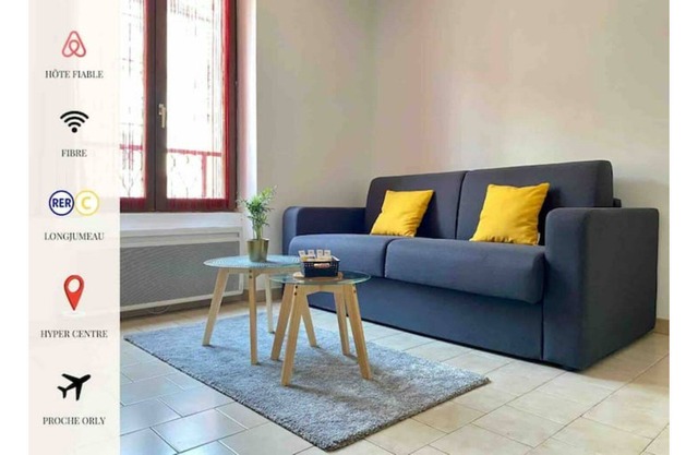 ⭐️ COZY Studio ⭐️ EQUIPPED ⭐️ COMFORT ⭐️ORLY/MASSY/PARIS