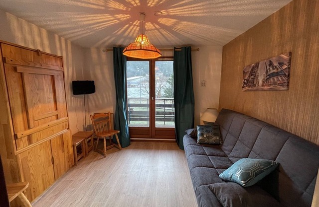 Cozy studio with balcony, pets allowed, Le Lioran