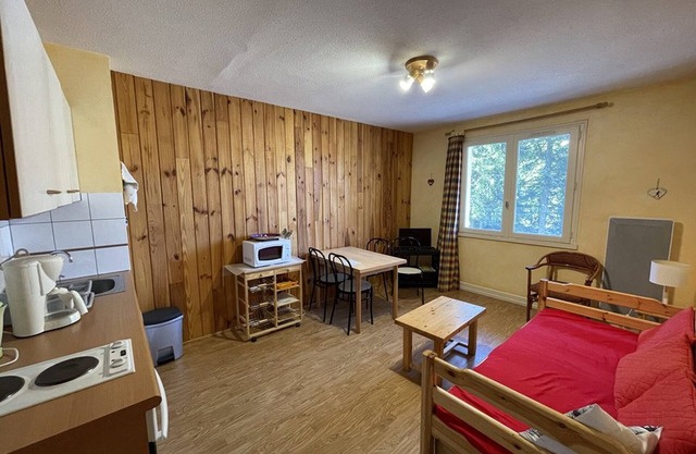 Cozy T2 with Pool, Near Slopes, Parking & Pet-Friendly