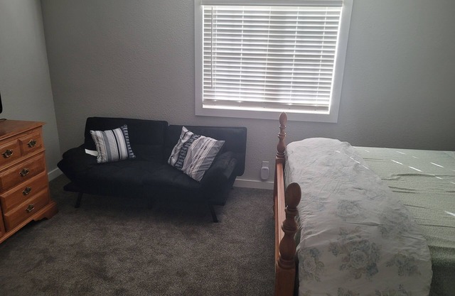 Cozy three bedroom, five minutes from the baseball stadium.