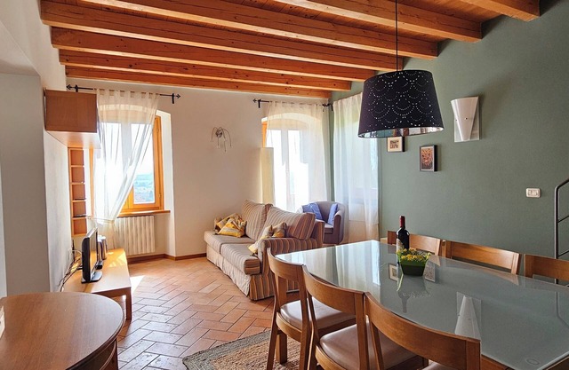 Cozy two-bedroom apartment.