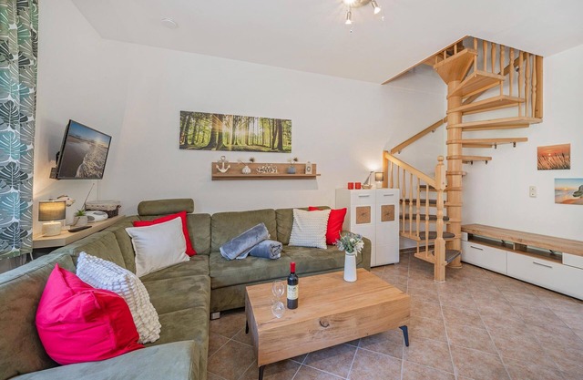 Cozy vacation apartment in the countryside, with sauna and garden