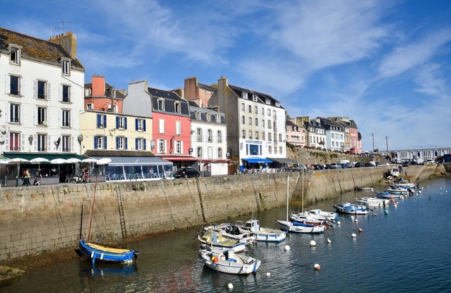 D4065 - Exceptional view of the port of Rosmeur!