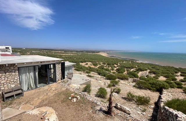 Dar Youssef : l'océan à perte de vue.