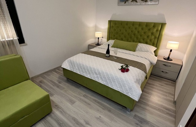 De Lux apartment is on the first floor of Ema star apartments.