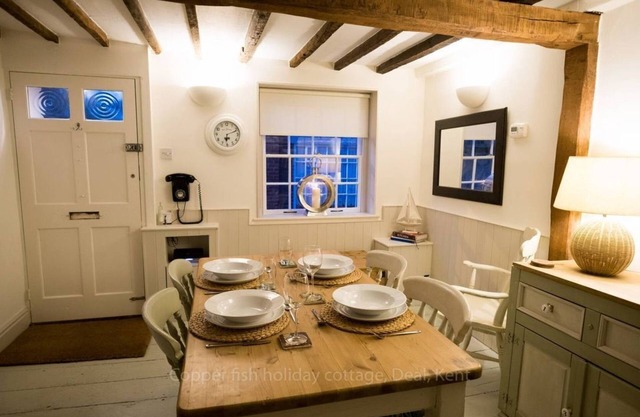 Delightful, listed former fisherman's cottage in the heart of Deal