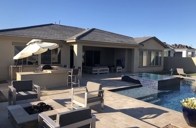 Desert oasis on golf course in Estrella Mountain Ranch—Goodyear