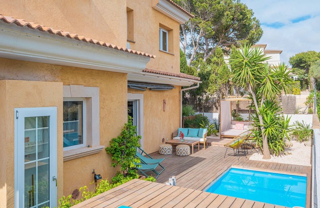 Design Villa Bahia Azul with panoramic sea view, pool, hot tub