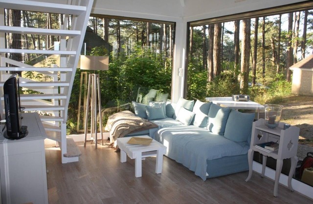 Detached 2-bedroom villa with mezzanine in a pine forest - Very quiet location