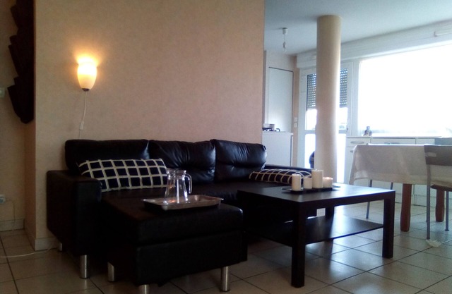 Dijon center on the ground floor 2 bedrooms, enclosed garden, ideal for families.