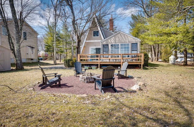 Dock & Sunroom: Waterfront Home Near Kalahari!