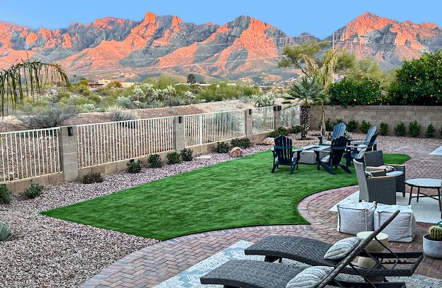 Dog-friendly home with mountain views, ample outdoor space, & washer/dryer