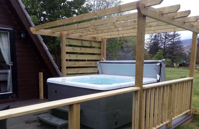 Dog friendly with hot tub