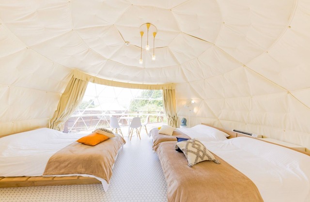Dome Tent With Private Hot Spring/Yufu Ōita