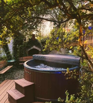 Domek z jacuzzi