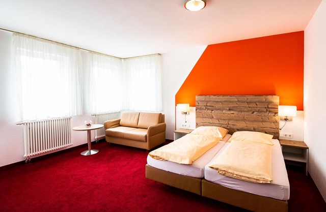 Doppelzimmer mit Flatscreen und WLAN