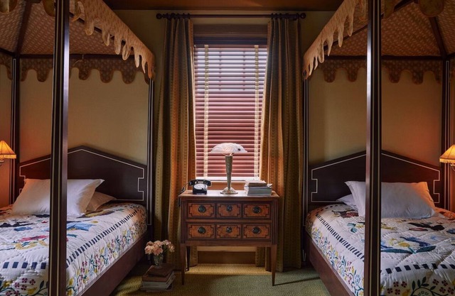 Double Delight at Ulysses Hotel: Unique Decor & On-Site Dining in Downtown