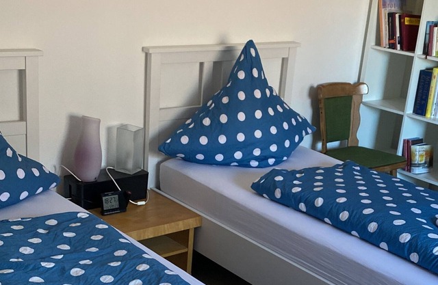 Double room with approx. 18sqm, shared bathroom / shared WC, max. 2 adults + 1 infant (max. 1 year)