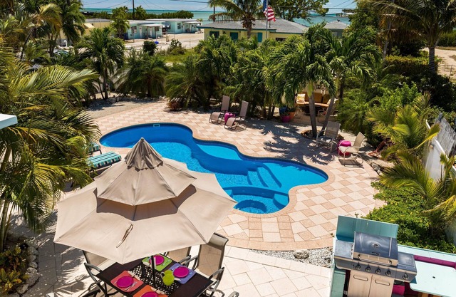 Dragonfly Lite – A tropical oasis with your own heated saltwater pool to enjoy!
