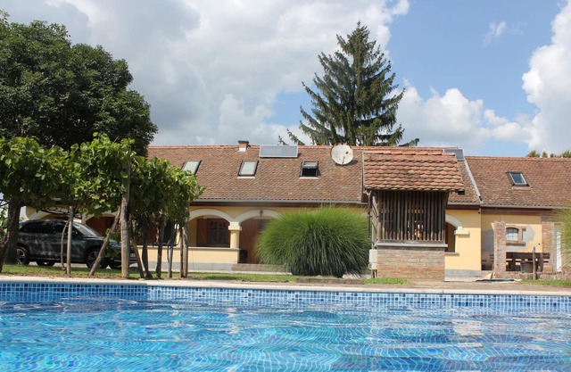 Dream house with pool and summer kitchen