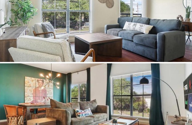 Dual Urban Oasis 8BR in Vibrant North Loop Hub